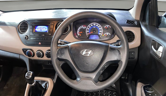 2014 Hyundai Grand i10 SPORTZ 1.2 KAPPA VTVT, Petrol, Manual, 64,085 km, Steering Wheel Close Up