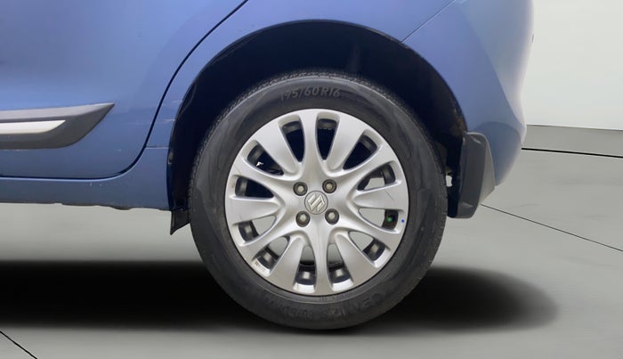 2017 Maruti Baleno ALPHA PETROL 1.2, Petrol, Manual, 54,030 km, Left Rear Wheel