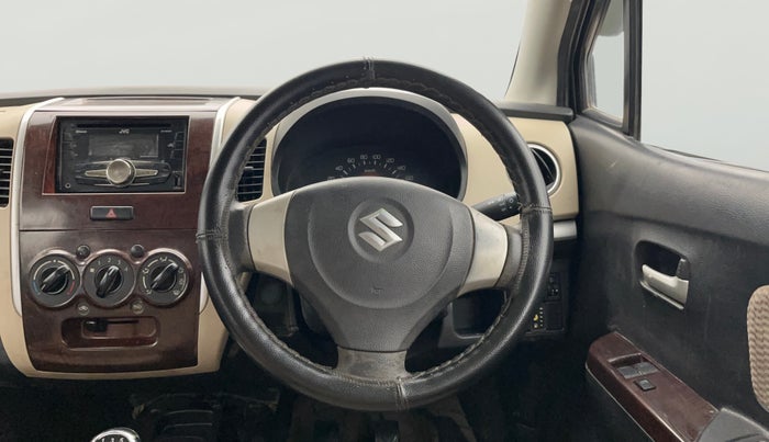 2018 Maruti Wagon R 1.0 LXI CNG, CNG, Manual, 1,07,334 km, Steering Wheel Close Up