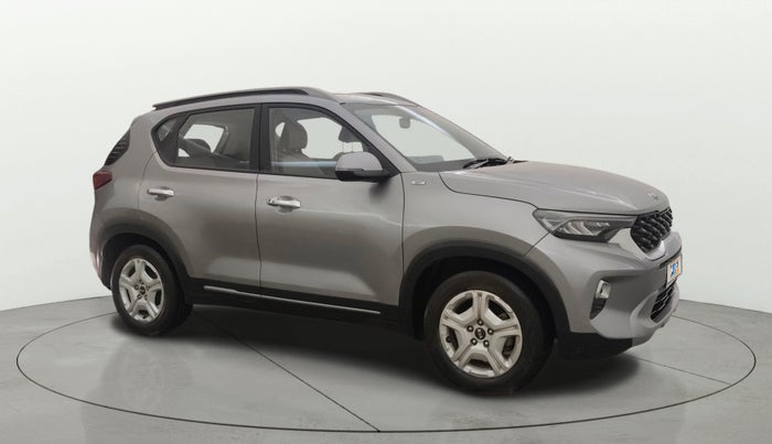 2021 KIA SONET HTX 1.0 IMT, Petrol, Manual, 47,982 km, Right Front Diagonal