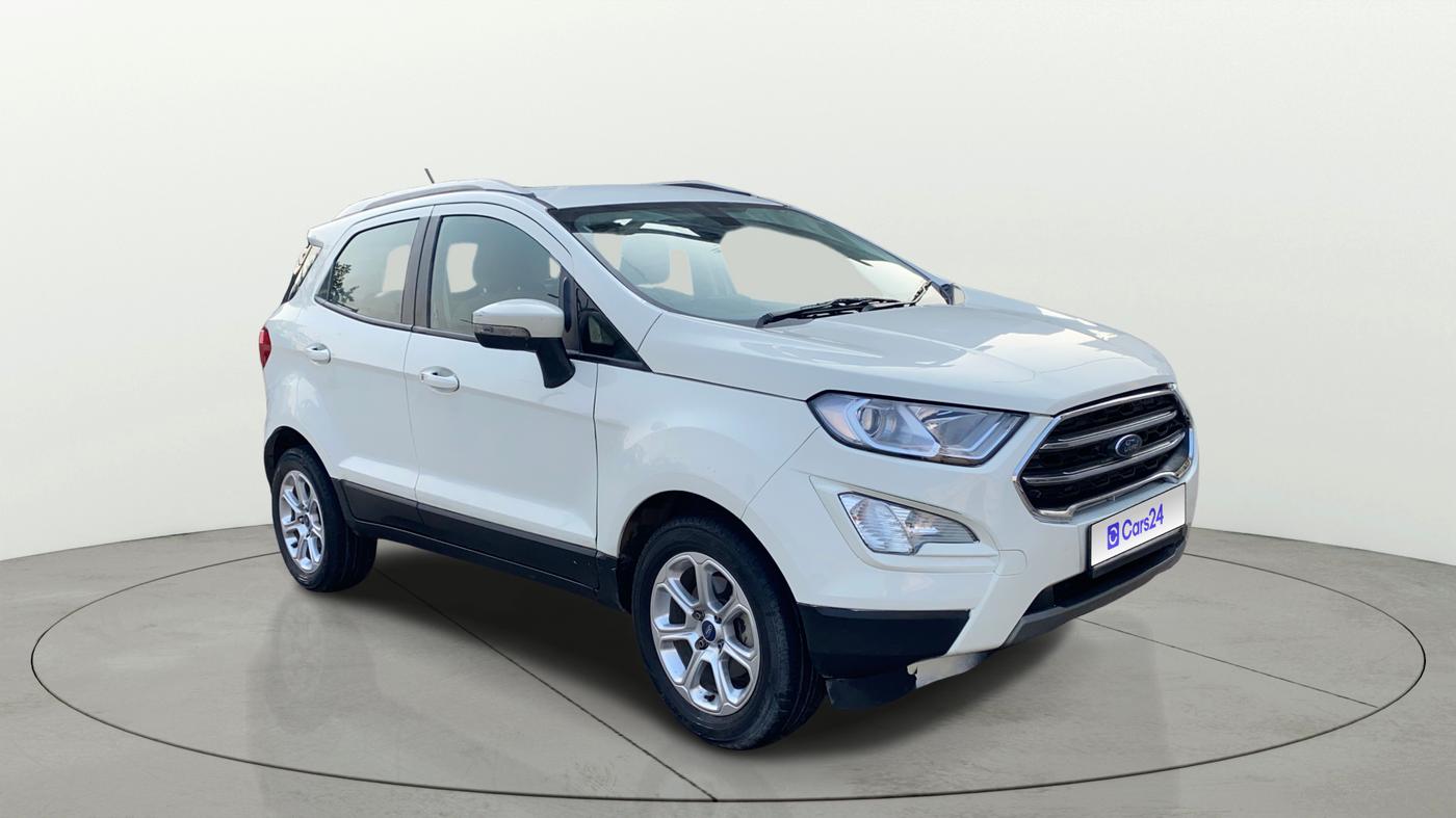 2019 Ford Ecosport TITANIUM + 1.5L PETROL, CNG, Manual, 1,24,712 km, SRP