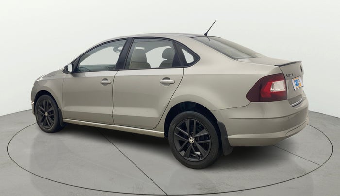 2017 Skoda Rapid STYLE 1.5 TDI AT, Diesel, Automatic, 83,221 km, Left Back Diagonal