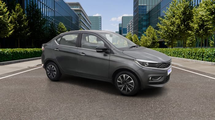 2025 Tata TIGOR XZ PLUS PETROL, Petrol, Manual, 11,233 km, Right Front Diagonal