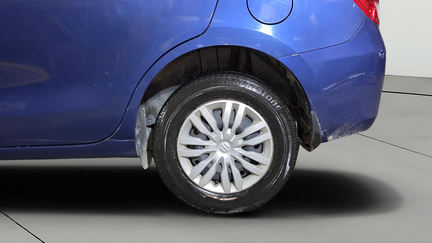2017 Maruti Dzire VXI, Petrol, Manual, 21,713 km, Left Rear Wheel