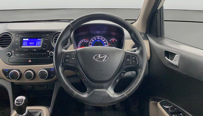 2016 Hyundai Grand i10 ASTA 1.2 KAPPA VTVT, Petrol, Manual, 57,194 km, Steering Wheel Close Up