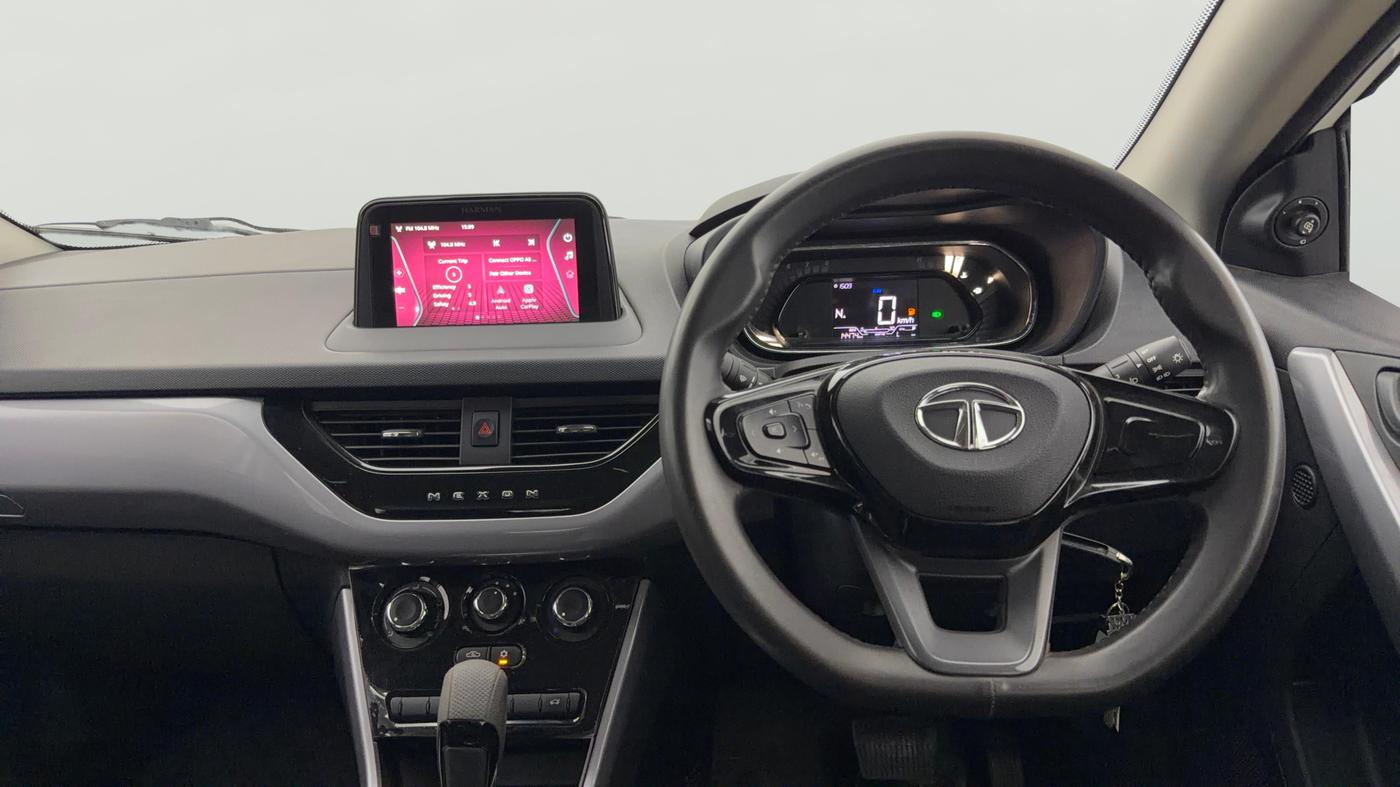 2023 Tata NEXON XMA PLUS SUNROOF PETROL, Petrol, Automatic, 14,457 km, Steering Wheel Close Up