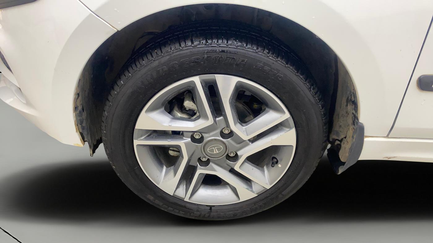 2024 Tata TIGOR XZ PLUS PETROL, Petrol, Manual, 5,590 km, Left Front Wheel