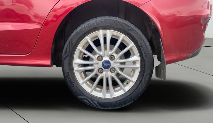 2019 Ford Figo Aspire TITANIUM PLUS 1.5 DIESEL, Diesel, Manual, 1,28,065 km, Left Rear Wheel