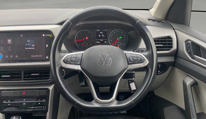 2022 Volkswagen TAIGUN HIGHLINE 1.0 TSI AT, Petrol, Automatic, 45,904 km, Steering Wheel Close Up