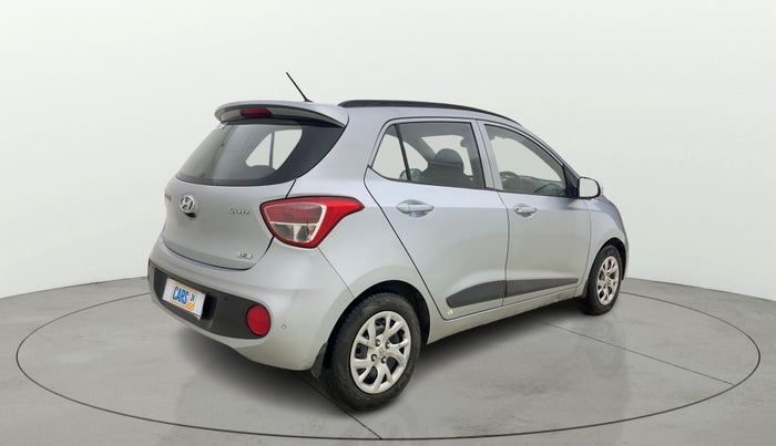 2018 Hyundai Grand i10 SPORTZ 1.2 KAPPA VTVT, Petrol, Manual, 66,773 km, Right Back Diagonal