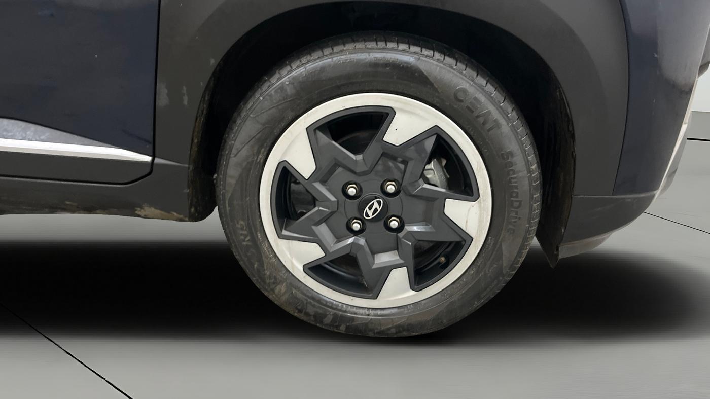 2024 Hyundai EXTER SX 1.2 CNG MT, CNG, Manual, 29,716 km, Right Front Wheel