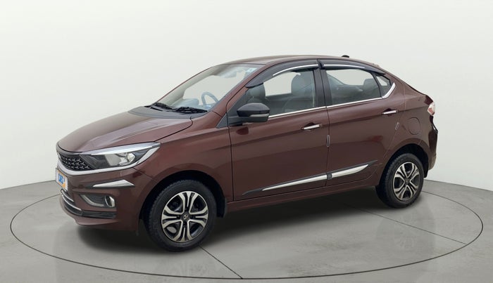 2022 Tata TIGOR XZ PLUS CNG, CNG, Manual, 84,605 km, Left Front Diagonal