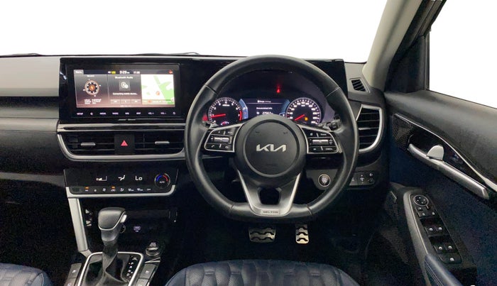 2022 KIA SELTOS X LINE 1.4 PETROL DCT, Petrol, Automatic, 33,533 km, Steering Wheel Close Up