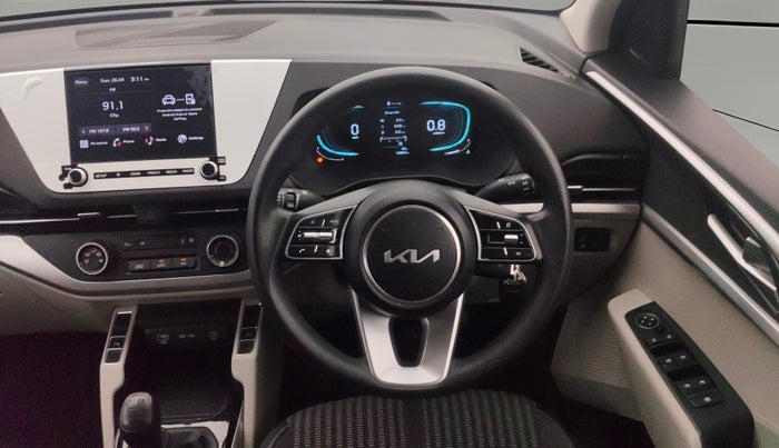 2023 KIA CARENS PRESTIGE 1.5 PETROL 7 STR, Petrol, Manual, 16,856 km, Steering Wheel Close Up