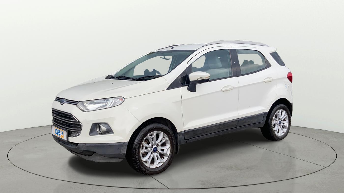 2016 Ford Ecosport TITANIUM 1.5L PETROL AT, Petrol, Automatic, 87,991 km, Left Front Diagonal