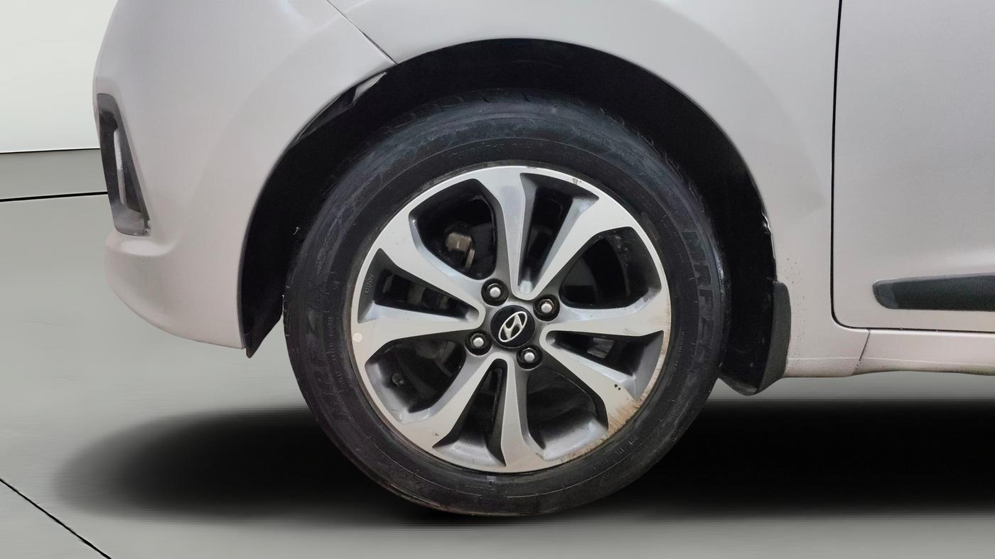 2014 Hyundai Xcent SX 1.2 (O), Petrol, Manual, 90,672 km, Left Front Wheel
