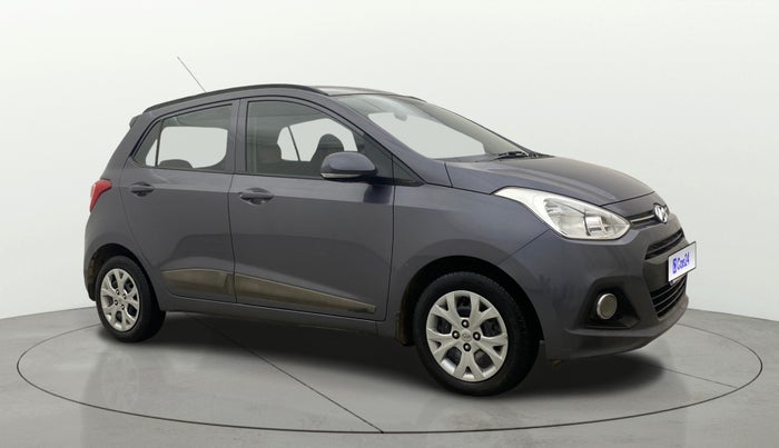 2015 Hyundai Grand i10 SPORTZ 1.2 KAPPA VTVT, Petrol, Manual, 29,209 km, Right Front Diagonal