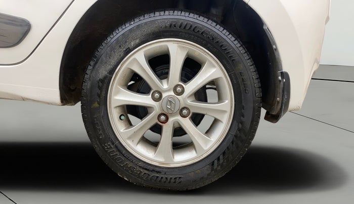 2014 Hyundai Grand i10 ASTA AT 1.2 KAPPA VTVT, Petrol, Automatic, 44,084 km, Left Rear Wheel