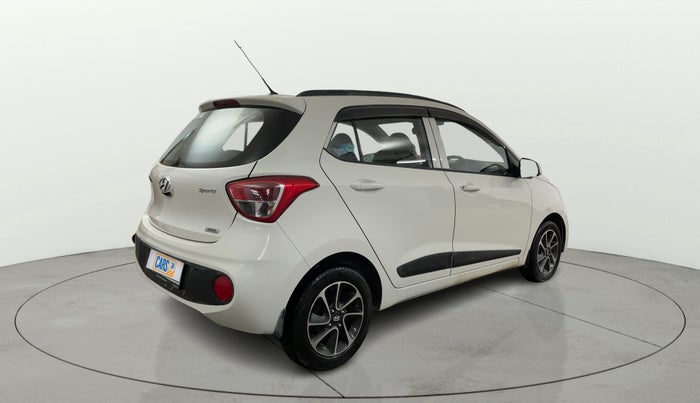 2017 Hyundai Grand i10 SPORTZ (O) AT 1.2 KAPPA VTVT, Petrol, Automatic, 24,817 km, Right Back Diagonal