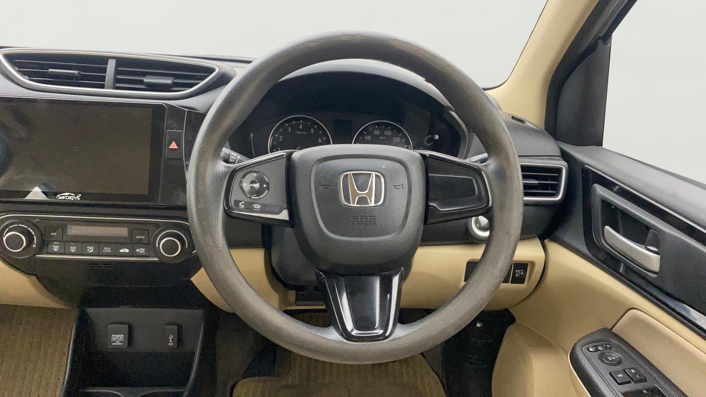2021 Honda Amaze 1.2L I-VTEC V, Petrol, Manual, 75,955 km, Steering Wheel Close Up