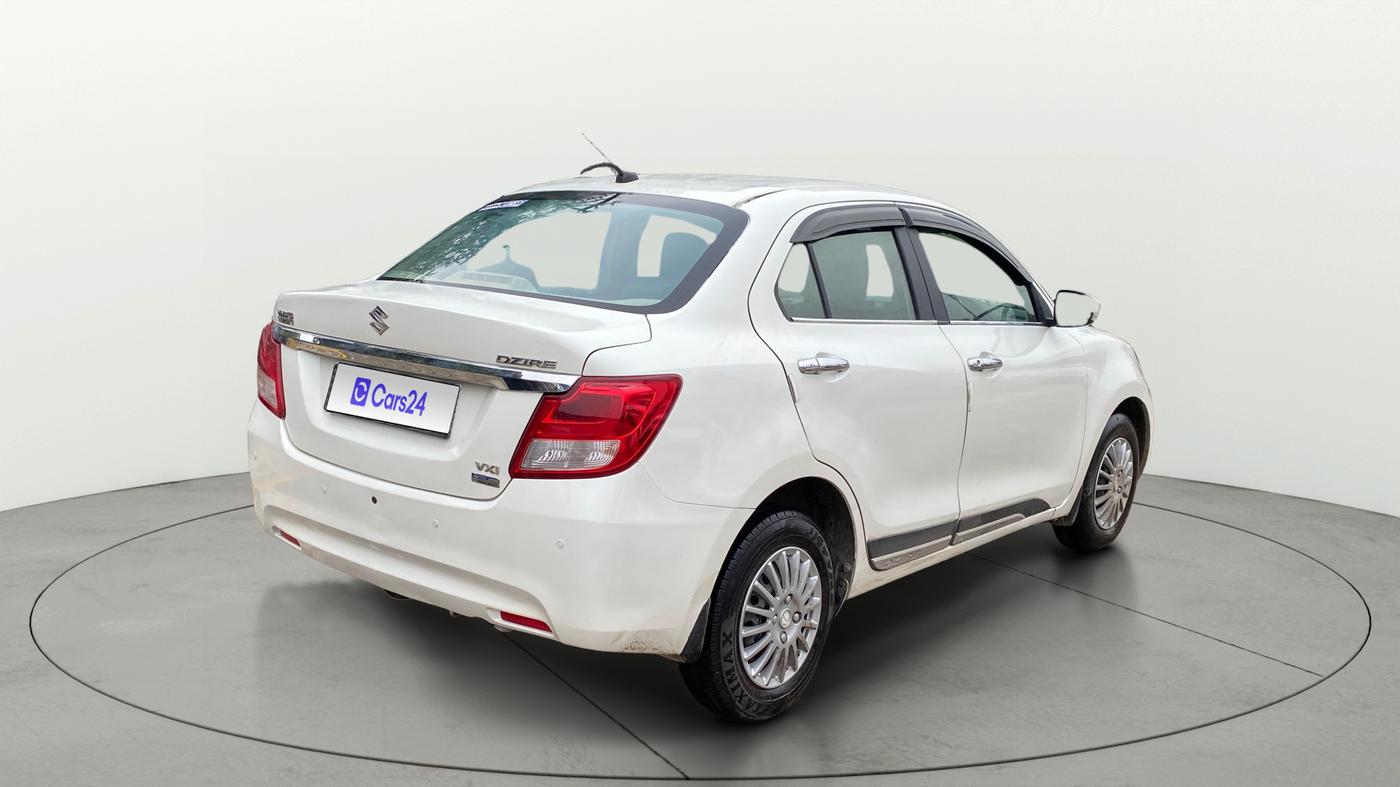 2018 Maruti Dzire VXI AMT, Petrol, Automatic, 81,203 km, Right Back Diagonal