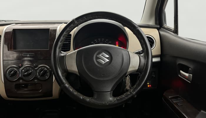 2017 Maruti Wagon R 1.0 LXI CNG, CNG, Manual, 68,626 km, Steering Wheel Close Up