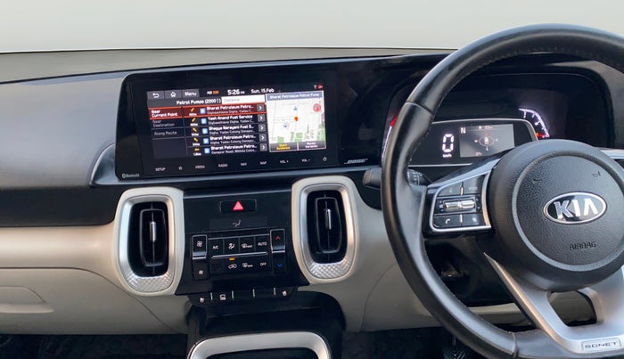 2021 KIA SONET HTX PLUS 1.0 IMT, Petrol, Manual, 29,577 km, Air Conditioner