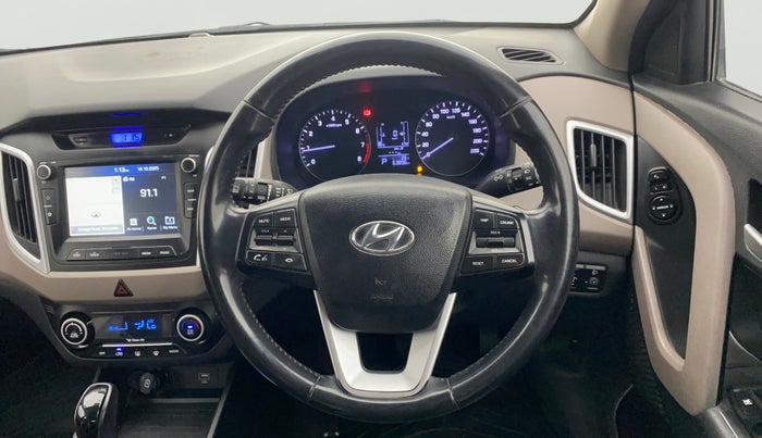 2018 Hyundai Creta SX AT 1.6 PETROL, Petrol, Automatic, 63,861 km, Steering Wheel Close Up