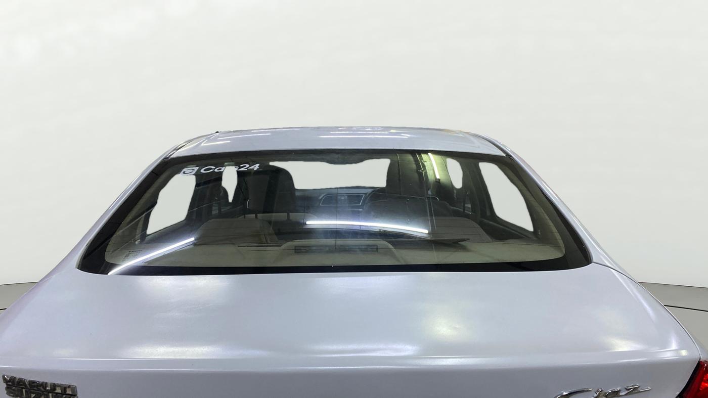 2016 Maruti Ciaz VDI+ SHVS, Diesel, Manual, 1,02,110 km, Rear Windshield