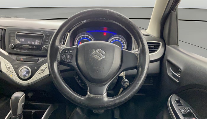 2018 Maruti Baleno DELTA CVT PETROL 1.2, Petrol, Automatic, 25,586 km, Steering Wheel Close Up