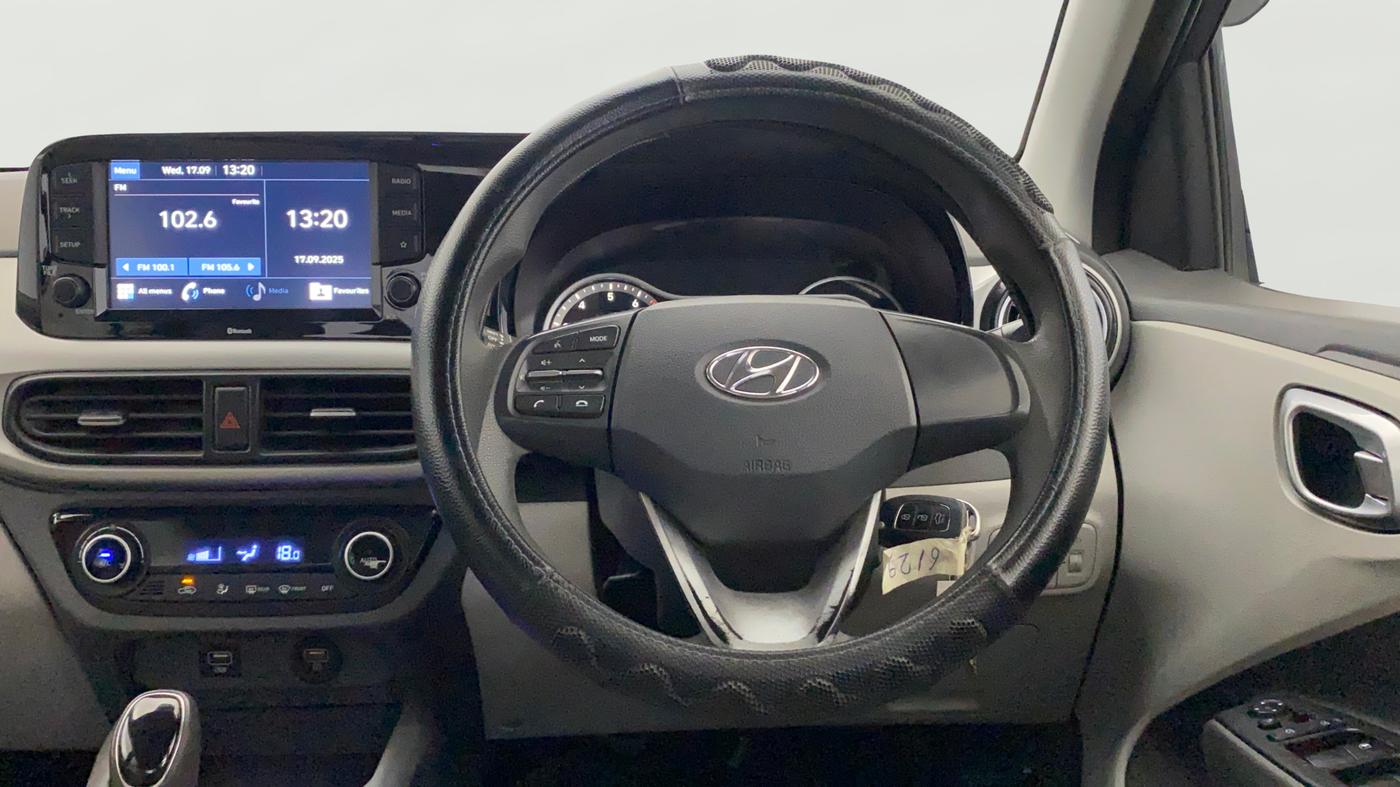 2019 Hyundai GRAND I10 NIOS SPORTZ AMT 1.2 KAPPA VTVT, Petrol, Automatic, 41,171 km, Steering Wheel Close Up