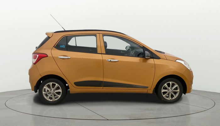 2016 Hyundai Grand i10 ASTA (O) AT 1.2 KAPPA VTVT, Petrol, Automatic, 24,673 km, Right Side View