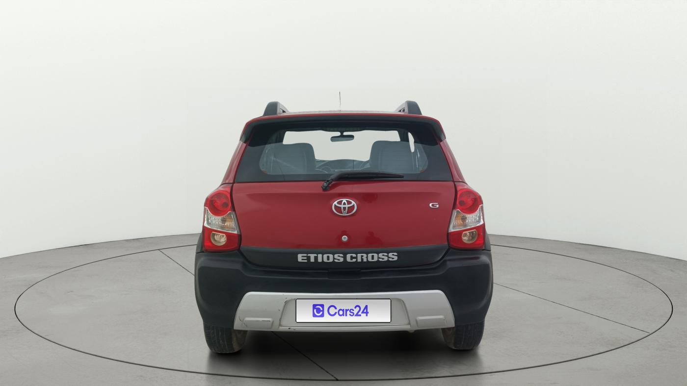 2014 Toyota Etios CROSS 1.2 G, Petrol, Manual, 96,562 km, Back/Rear