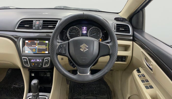 2017 Maruti Ciaz ALPHA  AT 1.4  PETROL, Petrol, Automatic, 79,761 km, Steering Wheel Close Up