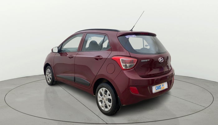 2016 Hyundai Grand i10 SPORTZ 1.2 KAPPA VTVT, Petrol, Manual, 32,353 km, Left Back Diagonal