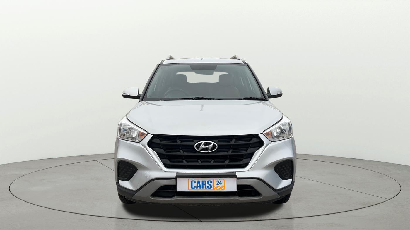 2018 Hyundai Creta E PLUS 1.6 PETROL, Petrol, Manual, 1,43,132 km, Front