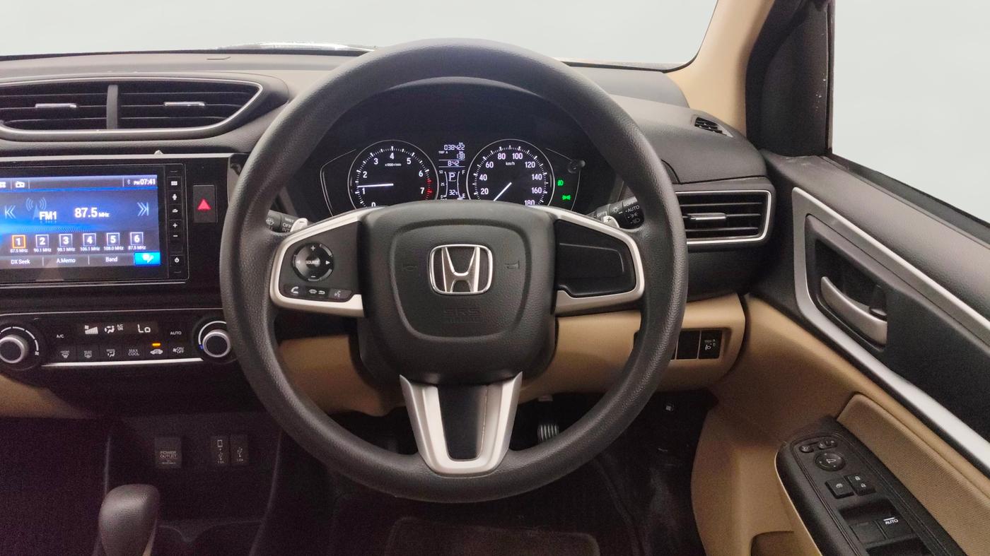 2021 Honda Amaze 1.2L I-VTEC VX CVT, Petrol, Automatic, 38,488 km, Steering Wheel Close Up