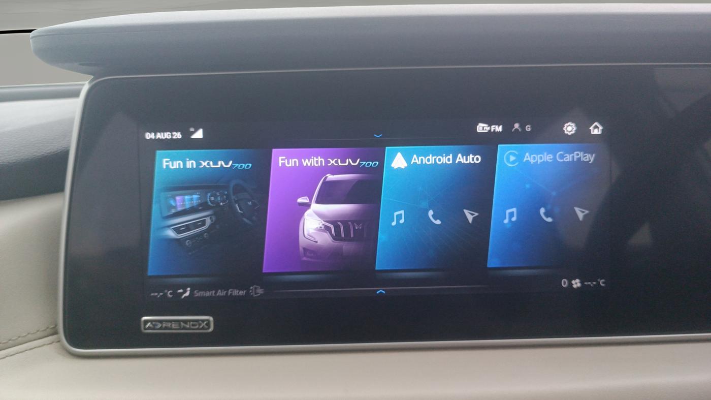 2023 Mahindra XUV700 AX 7 LUXURY P AT 7 STR, Petrol, Automatic, 42,955 km, Air Conditioner