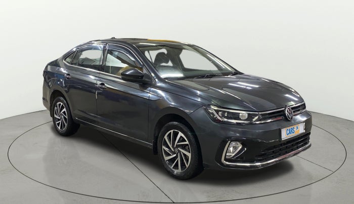 2022 Volkswagen VIRTUS TOPLINE TSI 1.0 AT, Petrol, Automatic, 16,917 km, Right Front Diagonal