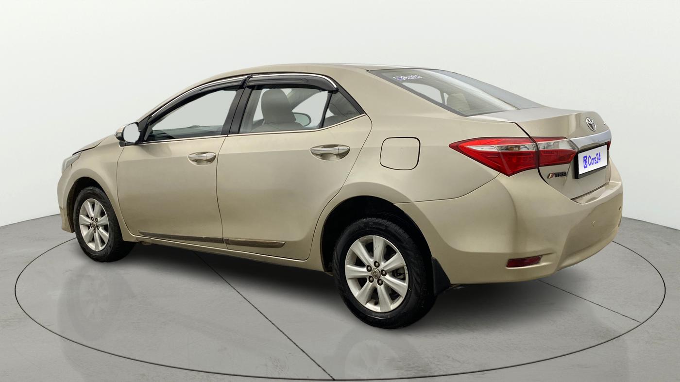 2015 Toyota Corolla Altis G CVT PETROL, Petrol, Automatic, 84,986 km, Left Back Diagonal