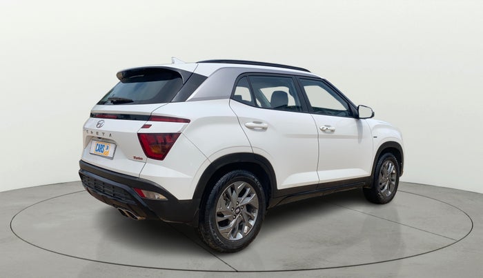 2021 Hyundai Creta SX (O) 1.4 TURBO DCT, Petrol, Automatic, 38,613 km, Right Back Diagonal