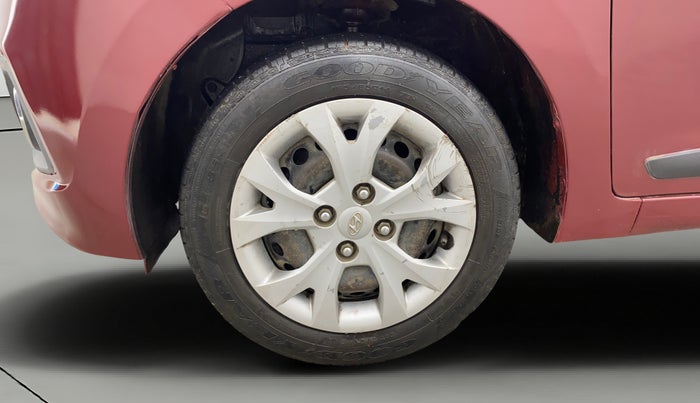 2015 Hyundai Grand i10 SPORTZ 1.2 KAPPA VTVT, Petrol, Manual, 78,560 km, Left Front Wheel