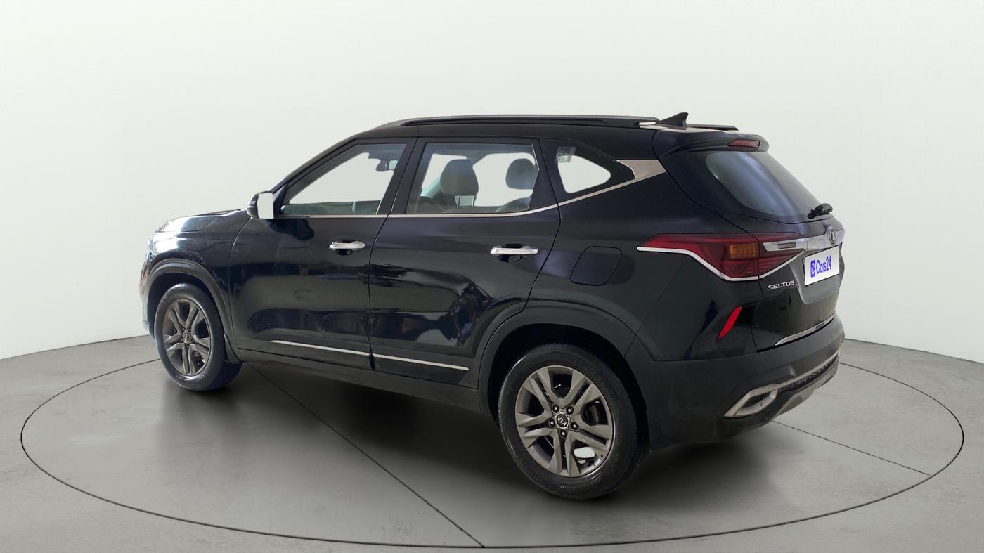 2020 KIA SELTOS HTX IVT 1.5 PETROL, Petrol, Automatic, 61,110 km, Left Back Diagonal