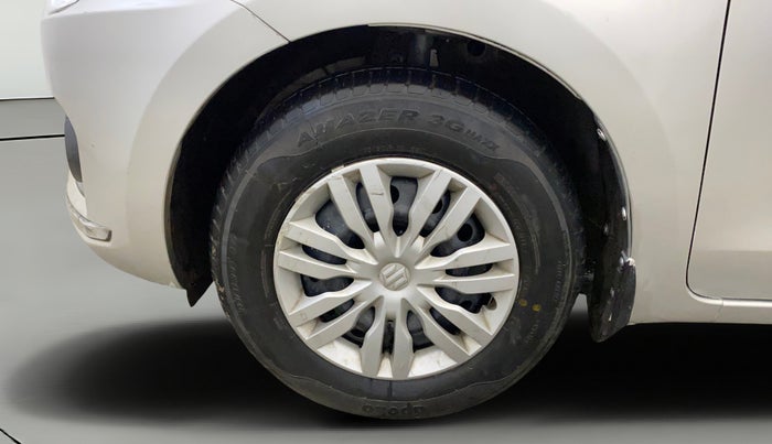 2018 Maruti Dzire VXI AMT, Petrol, Automatic, 54,073 km, Left Front Wheel