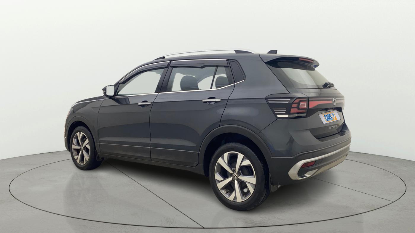 2022 Volkswagen TAIGUN TOPLINE 1.0 TSI MT, Petrol, Manual, 43,385 km, Left Back Diagonal