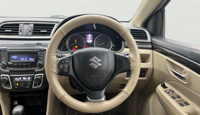 2015 Maruti Ciaz ZXI AT, Petrol, Automatic, 95,726 km, Steering Wheel Close Up