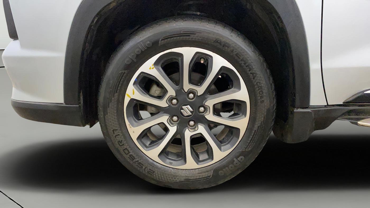 2023 Maruti Grand Vitara ALPHA SMART HYBRID, Petrol, Manual, 67,233 km, Left Front Wheel