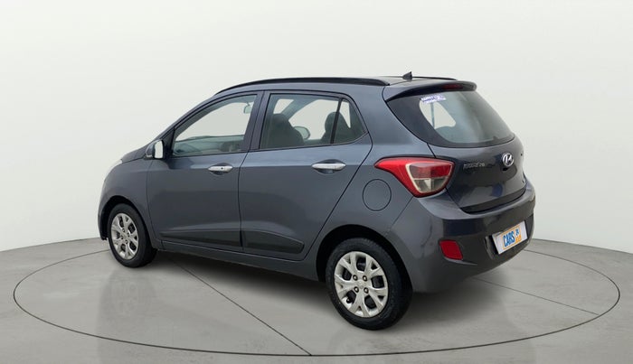 2014 Hyundai Grand i10 SPORTZ 1.2 KAPPA VTVT, Petrol, Manual, 79,194 km, Left Back Diagonal