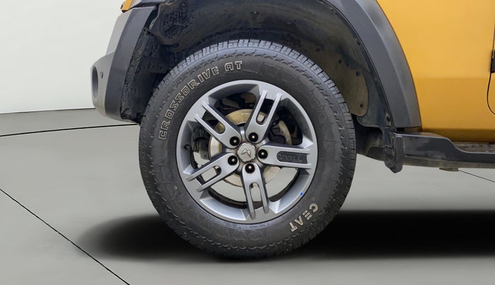 2023 Mahindra Thar LX P 2WD AT HT, Petrol, Automatic, 12,425 km, Left Front Wheel