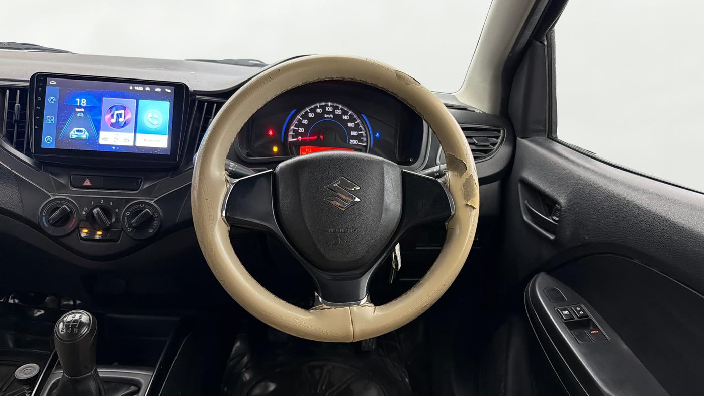 2020 Maruti Baleno SIGMA PETROL 1.2, Petrol, Manual, 60,117 km, Steering Wheel Close Up